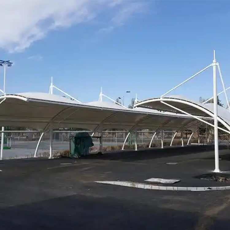 芷江膜结构电动车棚