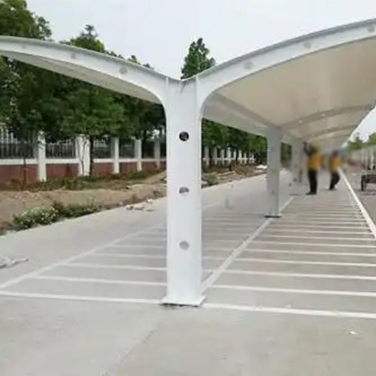 芷江膜结构电动车棚