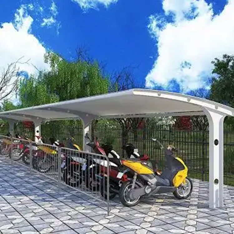 芷江膜结构电动车棚